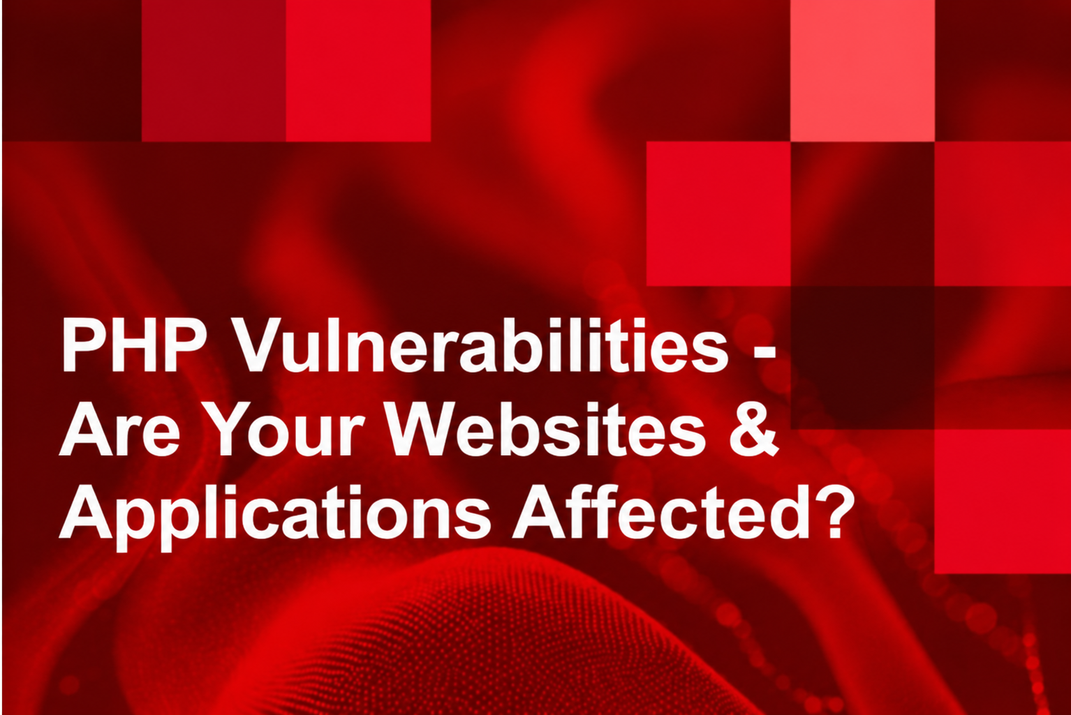 Red Cybersecurity Vulnerabilities Banner